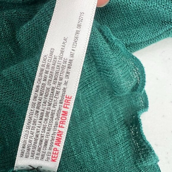 Intimately Free People Women Size Small Green No Limits Layering Top - Picture 8 of 10